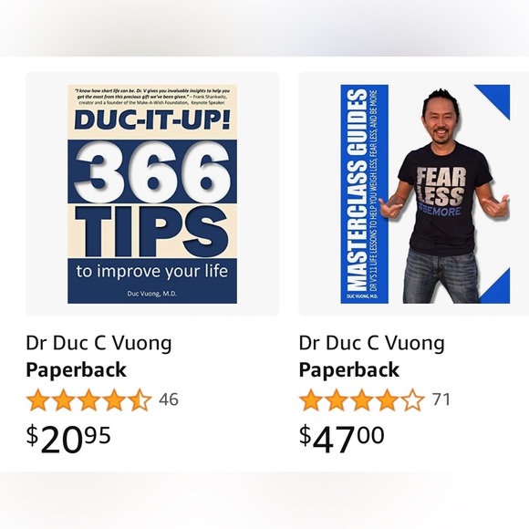 Dr. Duc Vuong Paperback Book Bundle - Picture 2 of 14